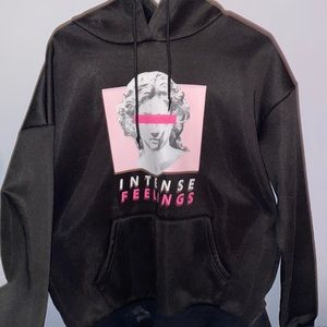 Hoodie, black, Never worn or washed